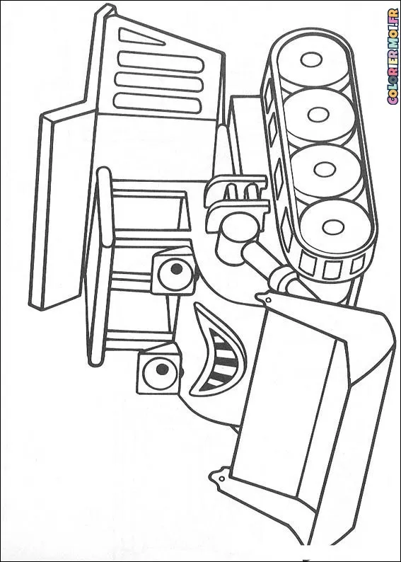 dessin de Bob le Bricoleur 19 à télécharger imprimer et colorier.