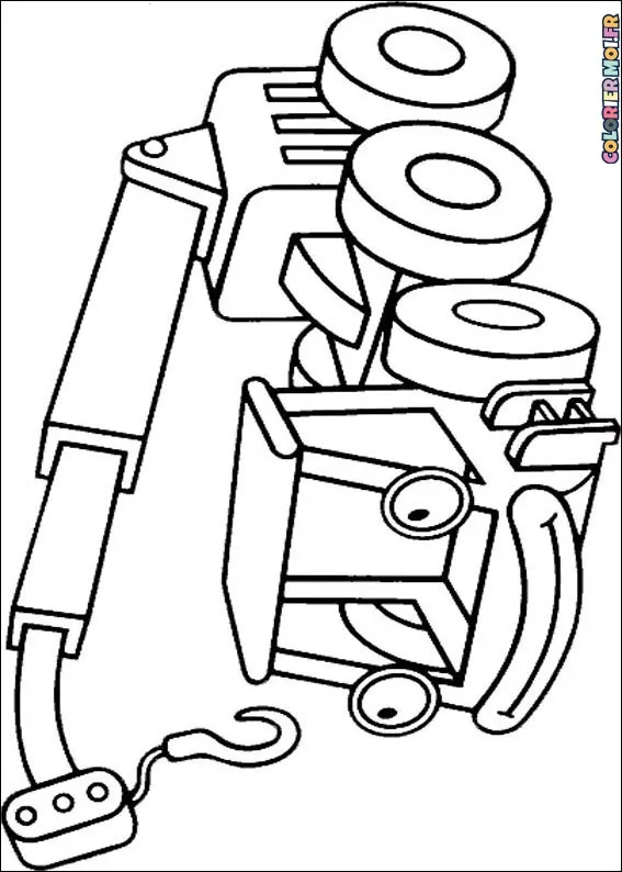 dessin de Bob le Bricoleur 44 à télécharger imprimer et colorier.